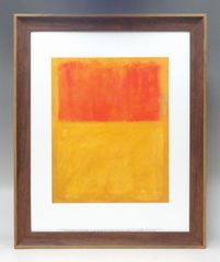 新品☆額付アートポスター☆マーク・ロスコ☆Mark Rothko☆21