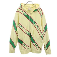 エクストララージ スウェット ジップパーカー L イエロー XLARGE トレーナー メンズ 【中古】  【230910】