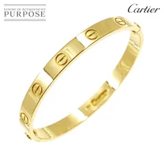 カルティエ Cartier ラブ ブレス #16 K18 YG イエローゴールド 750 ブレスレット バングル Love Bracelet 90269215のサムネイル