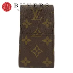 【中古】 ルイ・ヴィトン シガレットケース エテュイ・シガレット M63024 モノグラム ブラウン 小物 アクセサリー レディース 女性 LOUIS VUITTON