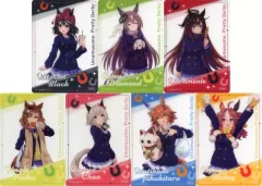 【中古】キャラカード 全7種セット クリアカード 「ウマ娘 プリティーダービー×セブンイレブン 3周年キャンペーン!」 対象商品購入特典
