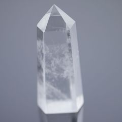 極上透明度✨天然水晶 六角柱 ポイント 原石 浄化 魔除け お守り 1008
