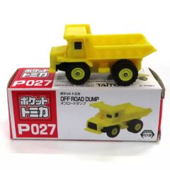 新品】ポケットトミカ ミニカー 玩具 働く車 オフロードダンプ