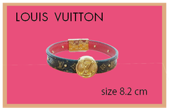 ルイヴィトン　Louis Vuitton　モノグラム　サークル・リバーシブル　レッド　モノグラムパターン刻印  89
