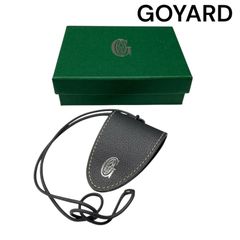 ゴヤール　GOYARD ショップノベルティ ラゲージタグの黒 美品 ゴヤール GOYARD クロ ユニバーサル バッグクリップ マグネット