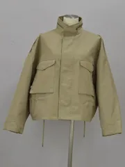 スタニングルアー STUNNING LURE ジップアップ ミリタリー ブルゾン/ジャケット 0サイズ カーキ レディース F-L6152のサムネイル