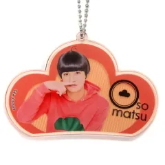 【中古】キーホルダー・マスコット(男性) 高崎翔太(おそ松)/背景：赤 トレーディングでかアクリルチャーム 6つ子ver. 「おそ松さん on STAGE ～SIX MEN’S SHOW TIME 2～」