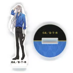 【中古】アクリルスタンド・アクリルパネル スペルビ・スクアーロ(10年後) ミニアクリルスタンド 「DRAW!DRAW! 家庭教師ヒットマンREBORN! 描き下ろし カラーシャツver. オンラインくじ」 D-5賞