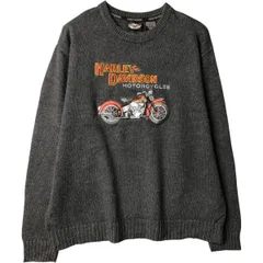 2025年最新】Harley-Davidson メンズ ニット・セーターの人気アイテム