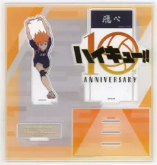 【中古】アクリルスタンド・アクリルパネル 日向翔陽 ジオラマアクリルスタンド 10周年記念ビジュアル 「ハイキュー!!」