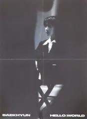 【中古】ポスター 折り畳みポスター(四つ折)/B ベッキョン(EXO) 「CD Hello. World (Hello ver.)」 封入特典