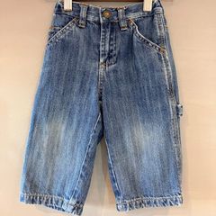 baby GAP ベビーギャップ デニムパンツ ジーンズ ペインターパンツ 裏地 フランネル baby kids ベイビー キッズ サイズ 12-18month（ 80cm ）