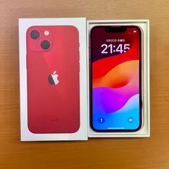 Apple - 美品国内アップルストア版iPhone 13mini  128GBレッド 81% 美品国内アップルストア版iPhone 13mini 128GBレッド 81%