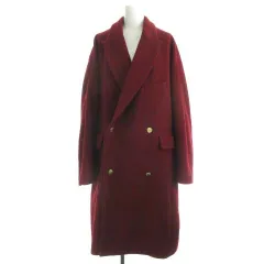 マウジー moussy 19SS Pコート ピーコート ロング 金ボタン 2 M ワインレッド 010CSS30-0000 /KLのサムネイル