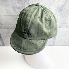 新品タグ付き ルースイソンブラ ドミンゴ ワークキャップ フリーサイズ カーキ  LUZeSOMBRA Domingo ロゴ
