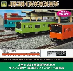 グリーンマックス 30267 JR201系 スカイブルー 8両　訳あり グリーンマックス201系・スカイブルー大阪環状線の整備①
