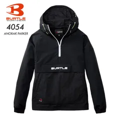 BURTLE4054アーバンブラックアノラックパーカー中古。サイズL BURTLE4054アーバンブラックアノラックパーカー中古。サイズL