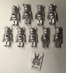MEDICOMTOY BE@RBRICK シリーズ34 BASIC アルミ 全9体セット 034
