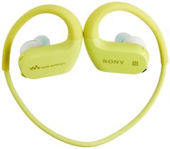 Sony Walkman W Series NW-WS623 with Integrated Headphones: 4GB Sports MP3 Player with Bluetooth, Waterproof, Seawater, Dustproof, Cold and Heat Resistant, and Ambient Sound Capture Function, Lime Green. NW-WS62 [Lime Green] [Single Item] [4GB]