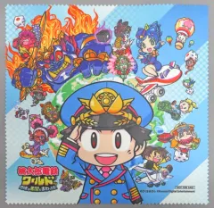 【中古】タオル・手ぬぐい パッケージイラスト マイクロファイバーミニクロス 「Switchソフト 桃太郎電鉄ワールド ～地球は希望でまわってる!～」 アニメイト購入特典