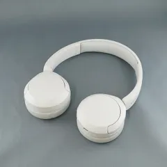 SONY WH-CH520 ワイヤレスヘッドホン USED美品 ソニー DSEE搭載 マイク 軽量 コンパクト ホワイト 完動品 V1944