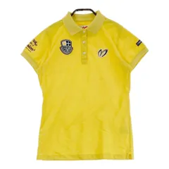 サイズ：1 MASTER BUNNY EDITION マスターバニーエディション  半袖ポロシャツ  イエロー系 [240101465628] ゴルフウェア レディース ストスト