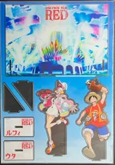 東映 ONEPIECE FILM RED TUTAYA Blu-ray/DVD購入特典 ボールチェーン付きアクリルスタンド