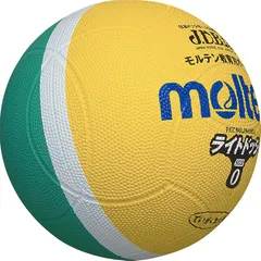 モルテン(molten) ドッジボール ライトドッジ 軽量0号球 黄×緑 SLD0ML 0