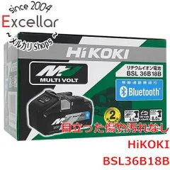 [bn:7] HiKOKI　リチウムイオン電池 Bluetooth内蔵 36V 4.0Ah/18V 8.0Ah　BSL36B18B　未使用のサムネイル