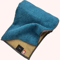 【在庫処分】日本製 青系納戸色×生壁色 今治 34cm×85cm 優しい肌触り 業務用タオル 日本の伝統色 エステ用タオル キッチンタオル フェイスタオル リバーシブル 今治タオル 綿100％ コットン100％ kainoo キャンプ