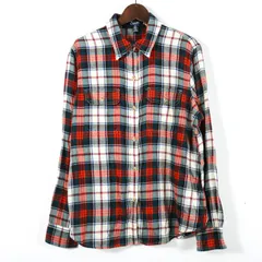チャップスラルフローレン チェックシャツ 長袖 アメリカ古着 ヴィンテージ メンズ Lサイズ マルチカラー CHAPS RALPH LAUREN 【中古】