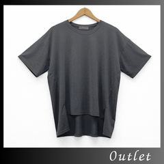 CAWAII　トップス　ブラック　変形Tシャツ　プルオーバー