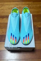 【新品未使用】アディダス エックススピードポータル　SG 25.5㌢ adidas アディダス エックス スピードポータル+ AG(グリーン