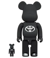 TOYOTA × BE@RBRICKのコラボ第3弾は新⾊ホワイトの100% & 400%が