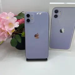 中古美品　iPhone11 64GB パープル