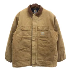 90年代 Carhartt カーハート トラディショナルコート 大きいサイズ ライトブラウン (メンズ 2XL相当) 中古 古着 Q8394