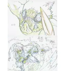 【中古】原画イラストボード 鬼滅の刃 本編複製原画セット 第5巻特典