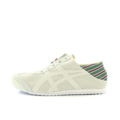 오니츠카 타이거 Onitsuka Tiger 멕시코 66 파라티 MEXICO 66 PARATY 스니커즈 슈즈 US4.5 23.0 cm 화이트 화이트 라이트 그레이 1183A437 /YT