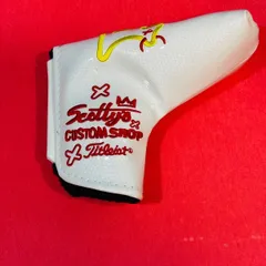 スコッティキャメロン　パターカバー　J-Y-DOGホワイト　検索スコッチキャメロンパターカバー