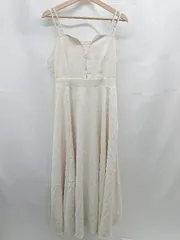 ◇ ⊂ Louere ルエレ 無地系 - ロング キャミソールワンピース サイズXL ベージュ系 レディース E  【1507160017958】