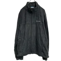 Columbia ジップアップ フリースジャケット XL ブラック コロンビア ビッグサイズ アウトドア 古着卸 アメリカ仕入 a702-5101