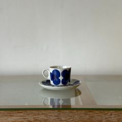 【北欧vitage】Gustavsberg 　 Blue Aster cs 北欧vitage】Gustavsberg Blue Aster cs - メルカリ
