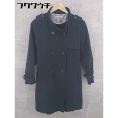 ◇ ◎ PREFERIR プレフェリール 長袖 トレンチ コート サイズ38 ネイビー レディース 【中古】 【1002801850173】のサムネイル