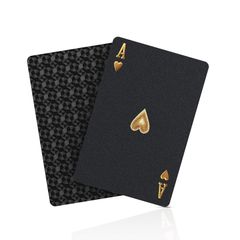 トランプ ブラック 防水 黒い マジック BIERDORF 手品 54枚入り ダイヤモンドシリーズ【2020最新初売版】
