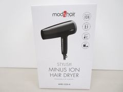 【送料無料】☆新品未開封☆mod's hair マイナスイオンヘアドライヤー MHD-1220-K　ブラック［754-331-］