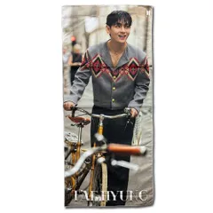 V テテ (BTS / バンタン) スローガン 写真 タオル グッズ 【新品】