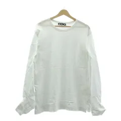 CDG by Comme des Garcons. / シーディージー コムデギャルソン | 変形スリーブ ドッキング カットソー | XL | ホワイト | メンズ