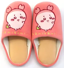 【中古】ルームシューズ・室内履き カニ 洗える ルームシューズ 「ちいかわ なんか小さくてかわいいやつ×しまむら」