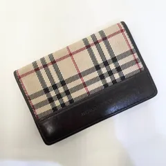 BURBERRY バーバリー ノバチェック 名刺入れ カードケース 小物入れ