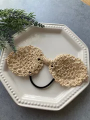 レースリボンヘアゴム